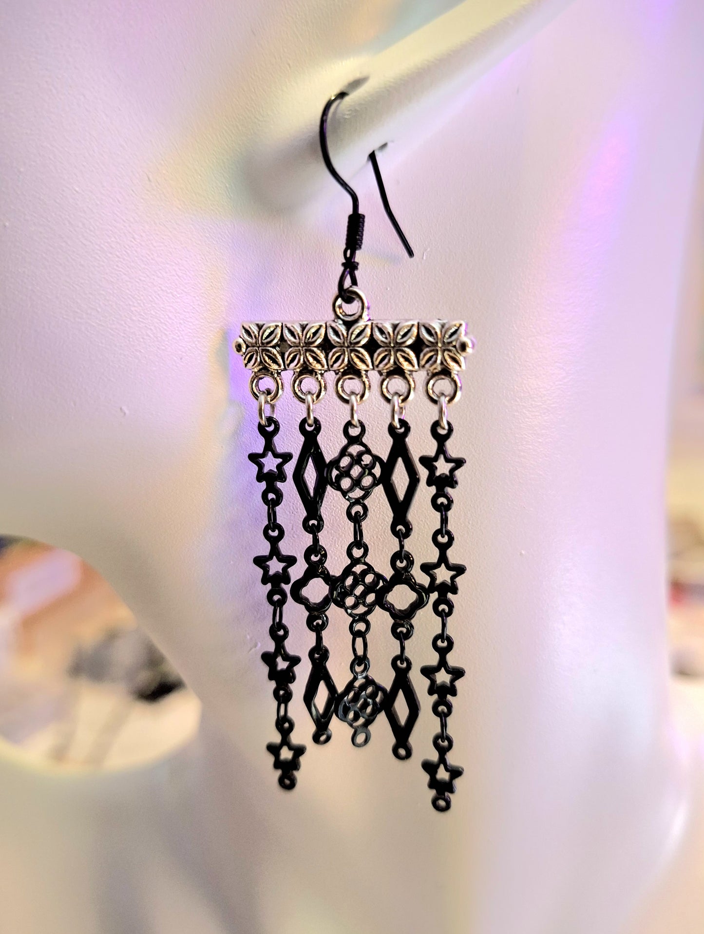 Modern-goth Dangle - Earrings