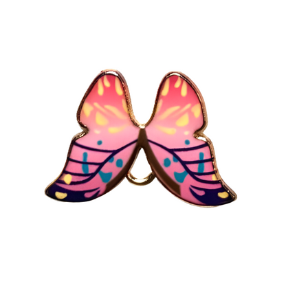 Painted Butterfly - Necklace