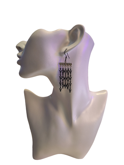 Modern-goth Dangle - Earrings
